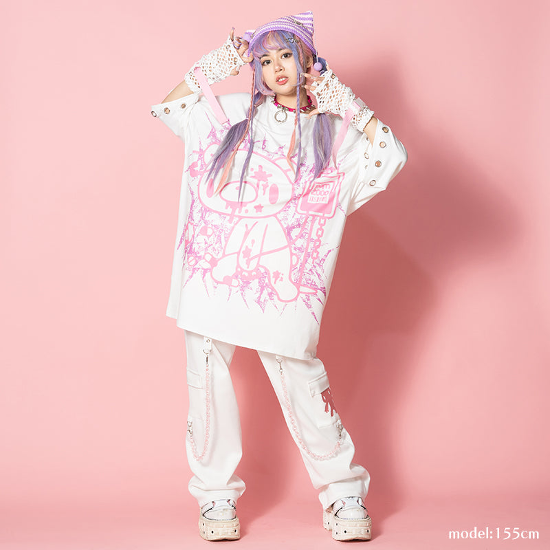 ACDC RAG x Gloomy Bear - Oversized Tee Shirt White