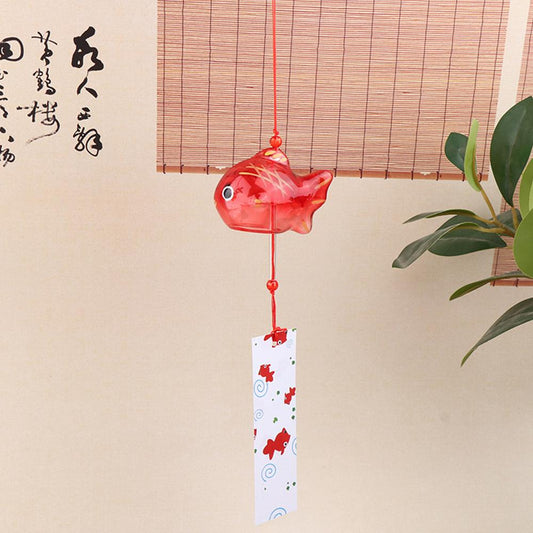 Koi Melody Glass Wind Chime