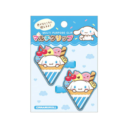Sanrio Cinnamoroll - Sweet Crepe Hair Clip Set