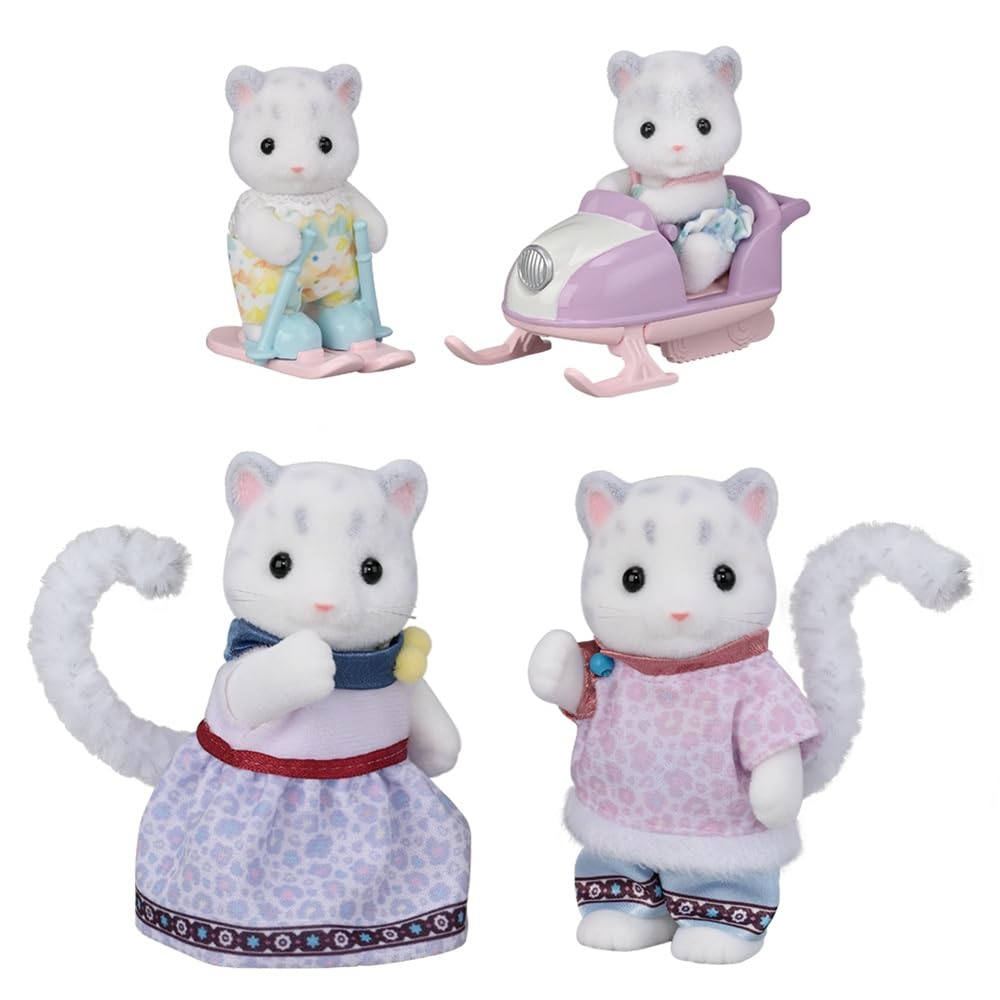 NEW! Calico Critters - Snow Leopard Family