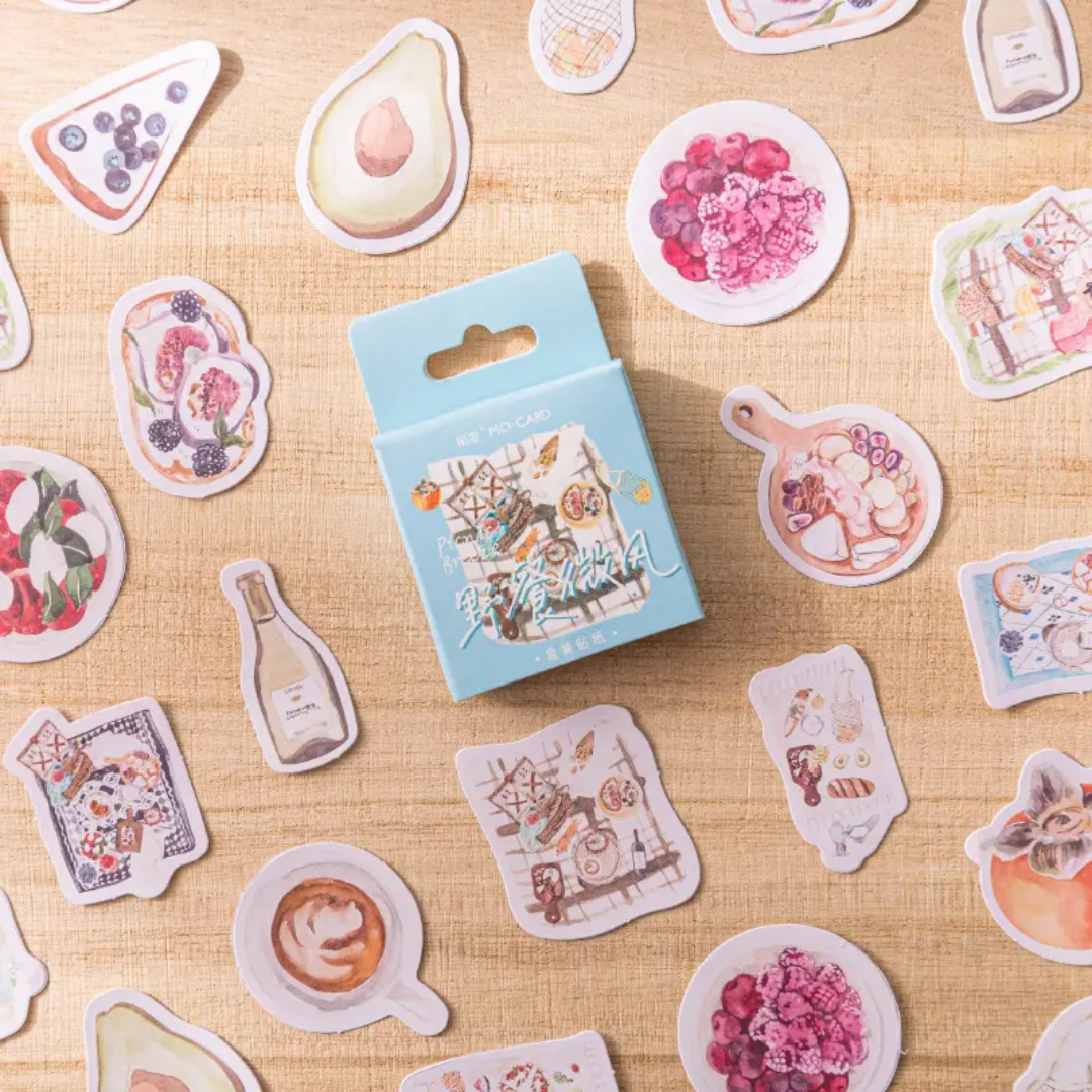NEW! Sticker Box - Picnic Breeze - 45 stickers