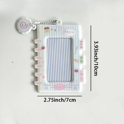 Porte-cartes photo Kawaii rétro technologie