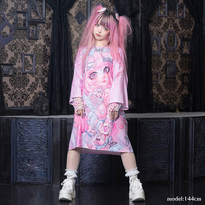 ACDC RAG x Kuua - Heaven Oversized Tee Shirt