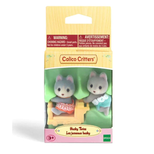 NEW! Calico Critters - Husky Twins