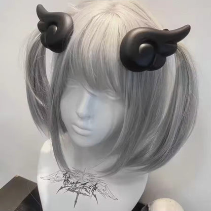 Angel & Demon Wings Hair Clips - Fantasy Inspired Accessory