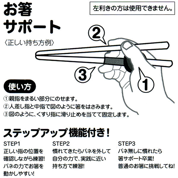 Chopstick Support Trainer – Silicone-Assisted Practice Chopsticks