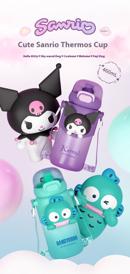 Sanrio 3D Character Thermos Bottles