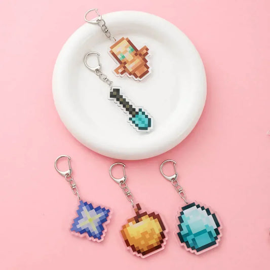 Pixel Power-Up Keychains – Game-Inspired Treasures to Take Anywhere! 🎮✨