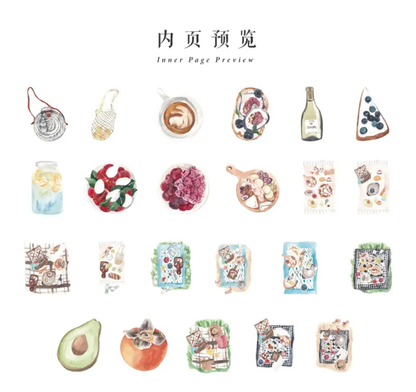 NEW! Sticker Box - Picnic Breeze - 45 stickers