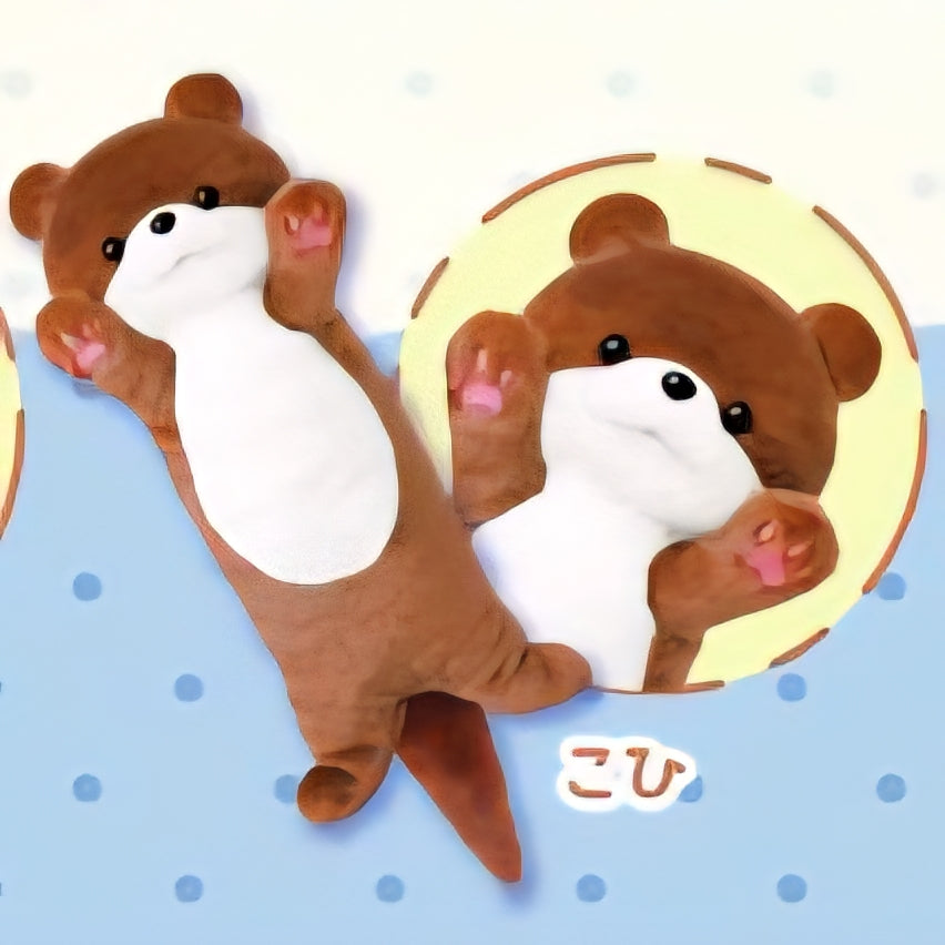 Nigitte! Squeaky Otter Plush Toy 27 cm