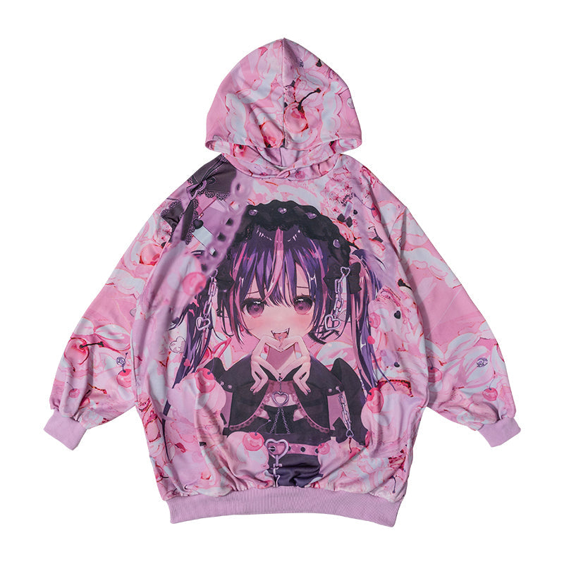 ACDC RAG Yandere Love Girl - Hoodie Pink
