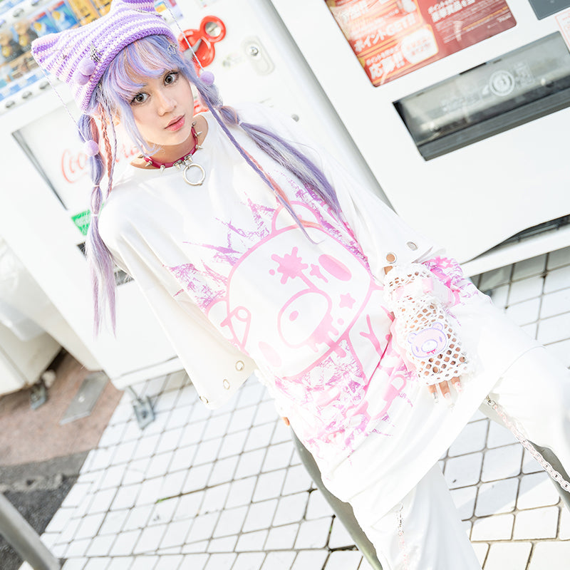 ACDC RAG x Gloomy Bear - Oversized Tee Shirt White