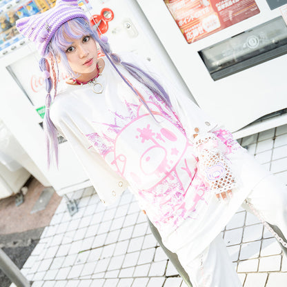 ACDC RAG x Gloomy Bear - Oversized Tee Shirt White