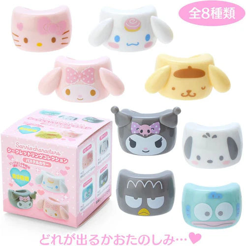 Sanrio Characters Secret Ring Blind Box Pastel Color Collection