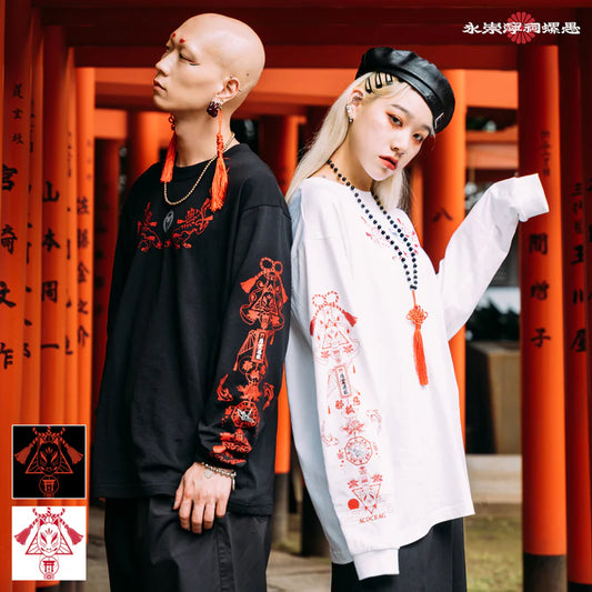 ACDC RAG Neo Japan - Fox Long Sleeve Tee White
