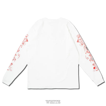 ACDC RAG Neo Japan - Fox Long Sleeve Tee White