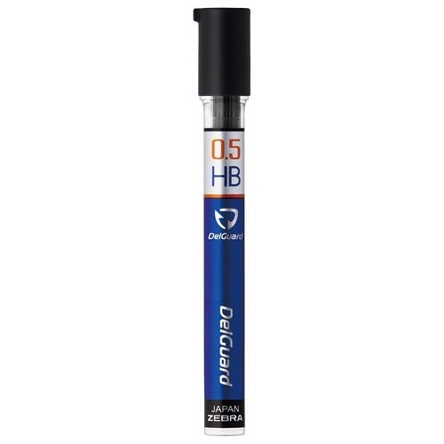 Zebra DelGuard 0.5mm - HB Mechanical Pencil Lead Refill