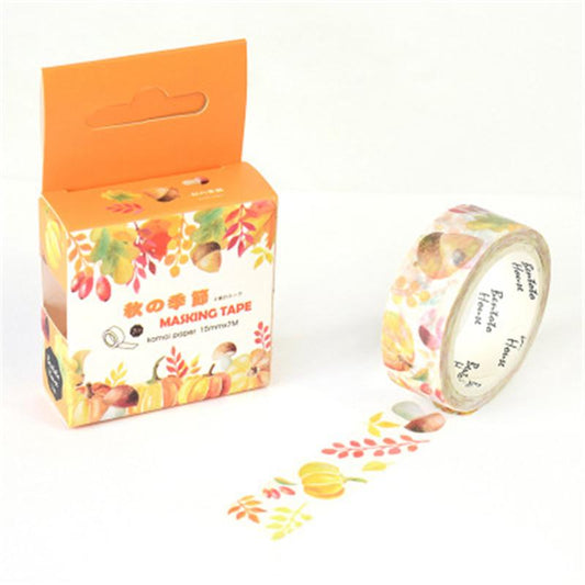 Washi Tape Autumn & Falls Forest 7m Long