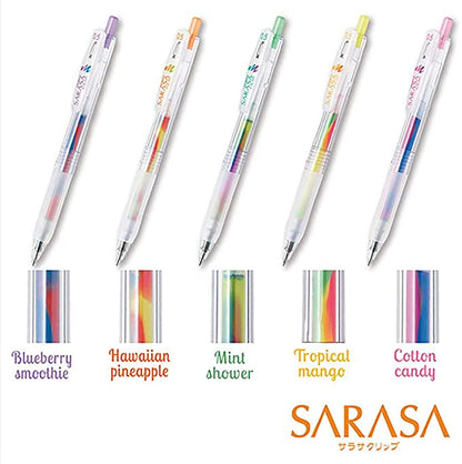 Zebra Sarasa Marble Gel Pens Clip 0.5mm