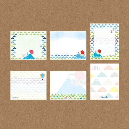 Mount Fuji Sticky Notes - Adhesive Stickers