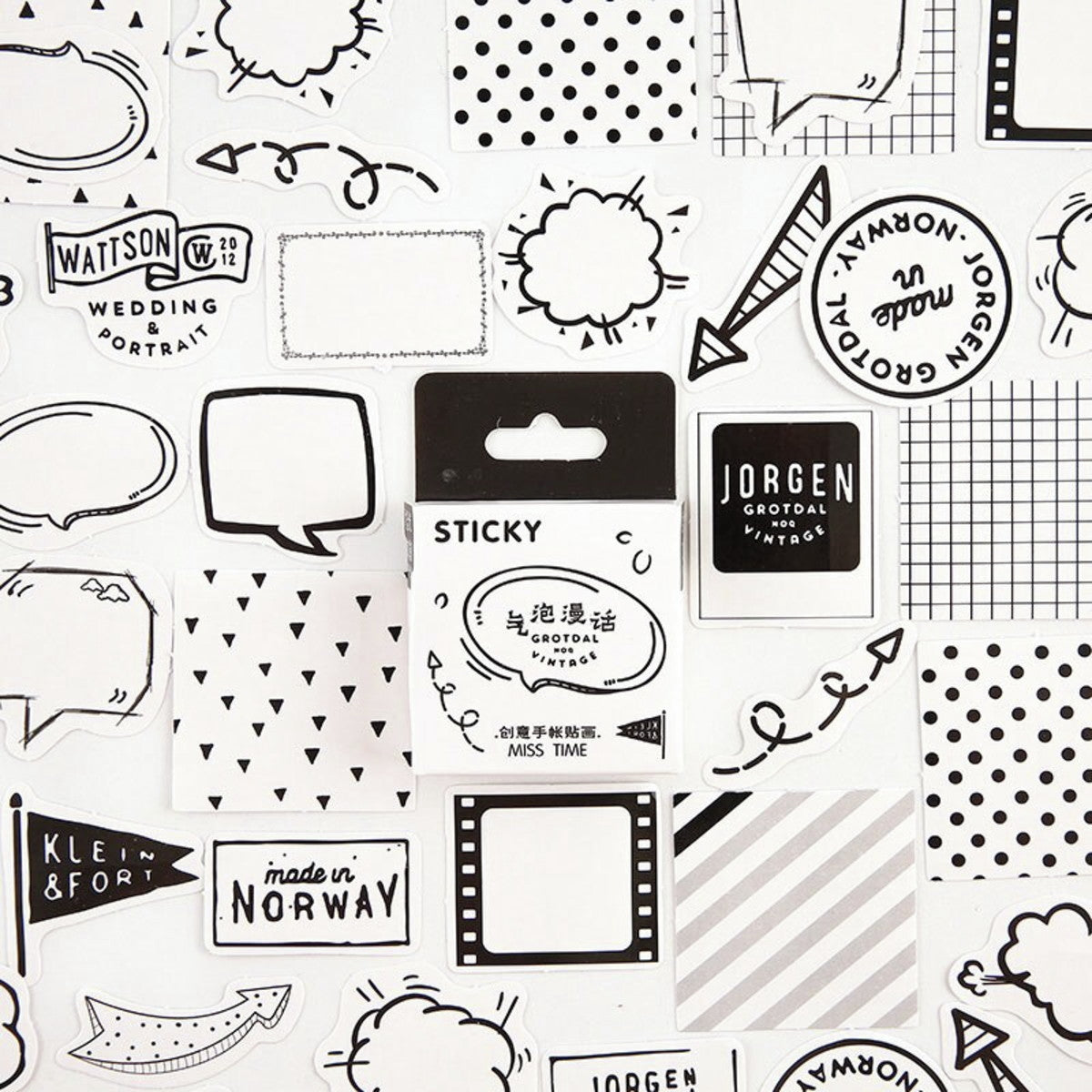 Sticker Box - Jorgen Grotdal - 46 Stickers